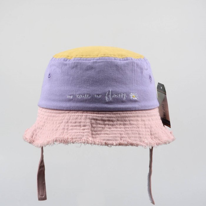 毛邊兒童盆帽定做